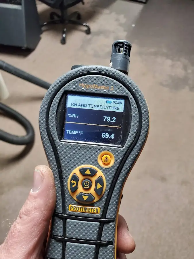 Moisture meter humidity assessment for Mold Remediation & Removal in Northumberland